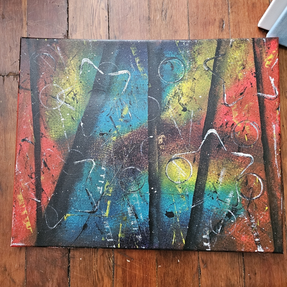 16x20 abstract painting